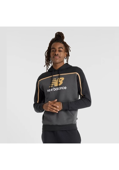 New Balance Erkek Sweatshırt Mt43524-bk Mt43524-bk Siyah Siyah