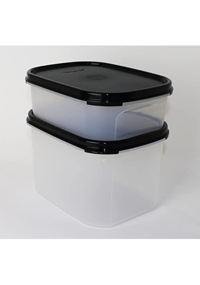 Tupperware Kompaktüs Set 850 ML 1.9 Lt 2Li Şeffaf