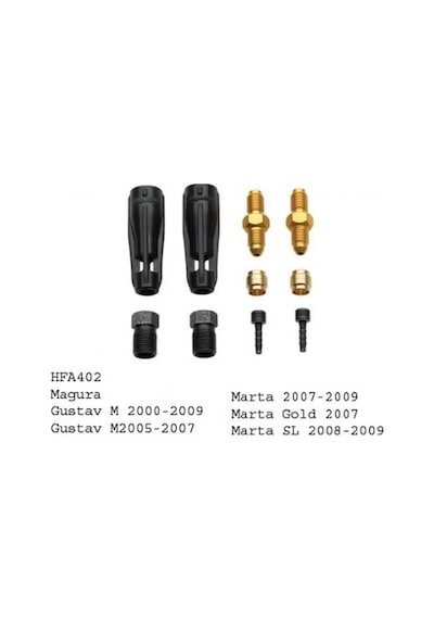 Jagwire  Hfa 402 Magura Banjo Kiti Siyah - Kırmızı