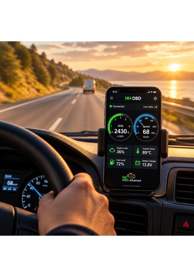 Bluetooth Obd2 Araç Arıza Tespit Cihazı, Motor Hata Kodu Okuyucu, Arıza Lambası Söndürücü Kablosuz Diagnostik Tarayıcı, 12v