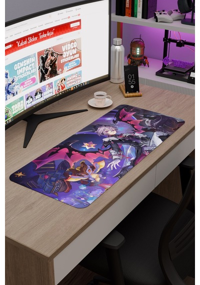 Durin Genshin Impact Anime Oyuncu V5 - 70x30 Xl Gaming Mouse Pad Fare Altlığı