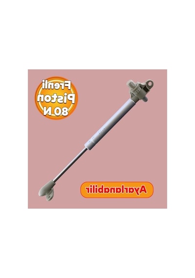 Ayarlanabilir Gazlı Piston Amortisör - Beyaz 80 N