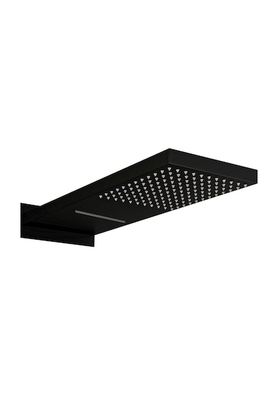 Fause Ankastre Panel Tepe Duş Başlığı Şelale Siyah KTD110-B Siyah