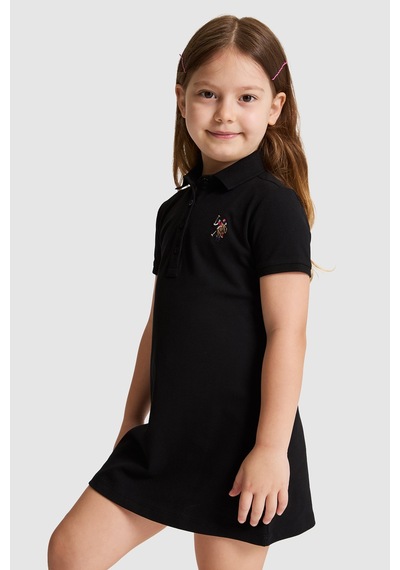 U.S. Polo Assn. U.s. Polo Assn. Kız Çocuk Siyah Elbise Örme 50325597-vr046