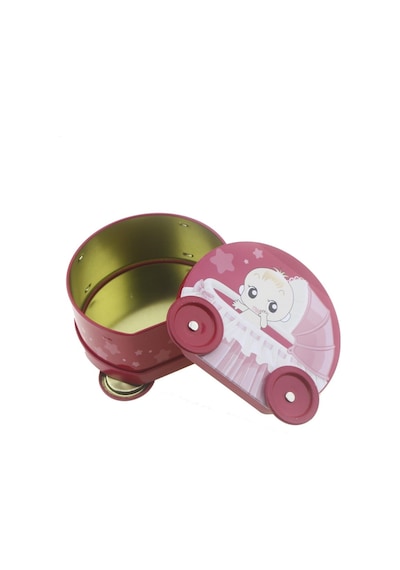Mutluadim 11X12Cm Puset Bebek Arabası Metal Kutu