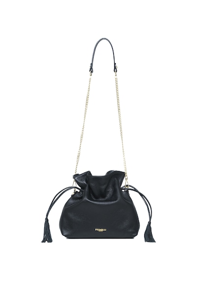Omuz Çantası Kadın Raquel Piumelli Milano Bag D28 Black Siyah