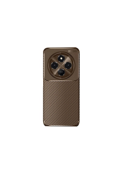 Xiaomi Redmi 14c Kılıf Auto Focus Karbon Kapak - Kahverengi 0.2M-Çok Renkli