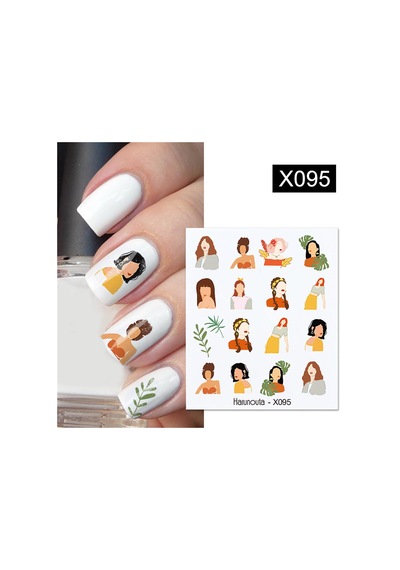 Su Transferli Nail Art Sticker X095 52340-15