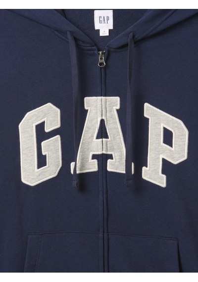 Gap 868454007 V-frch Ft Heritage Logo Fz Erkek Eşofman Üstü Lacivert