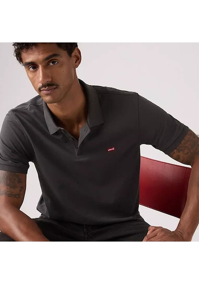 Levi's Erkek Housemark Gri Polo Yaka Gri T-shirt - 35883-0352