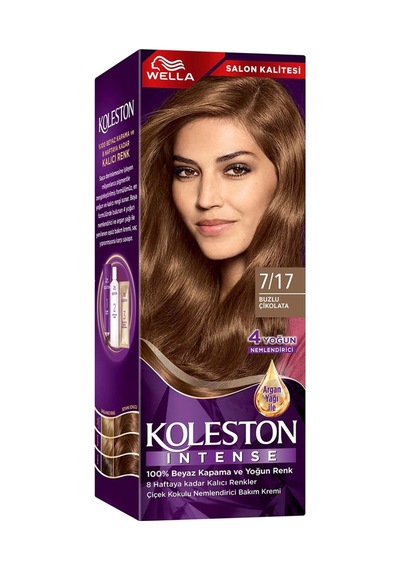 Wella Intense 7/17 Küllü Kumral Mat - 6 Adet Tarı