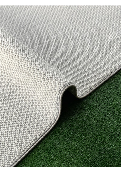 Woolen Tual Anti Alerjik Bukle Halı 8402 Grı Renkli