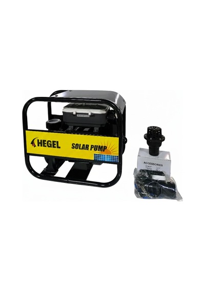 Hegel - İnges Solar Yüzey Pompası Dc 72 Volt 1100 Watt - 3 Adet Güneş Paneliyle Çalışır