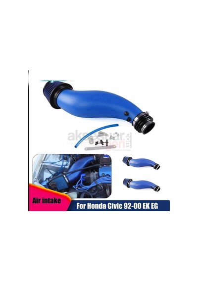 Honda Civic 1992-2000 Simota Big Tube Spor Hava Filtresi Mavi Renk