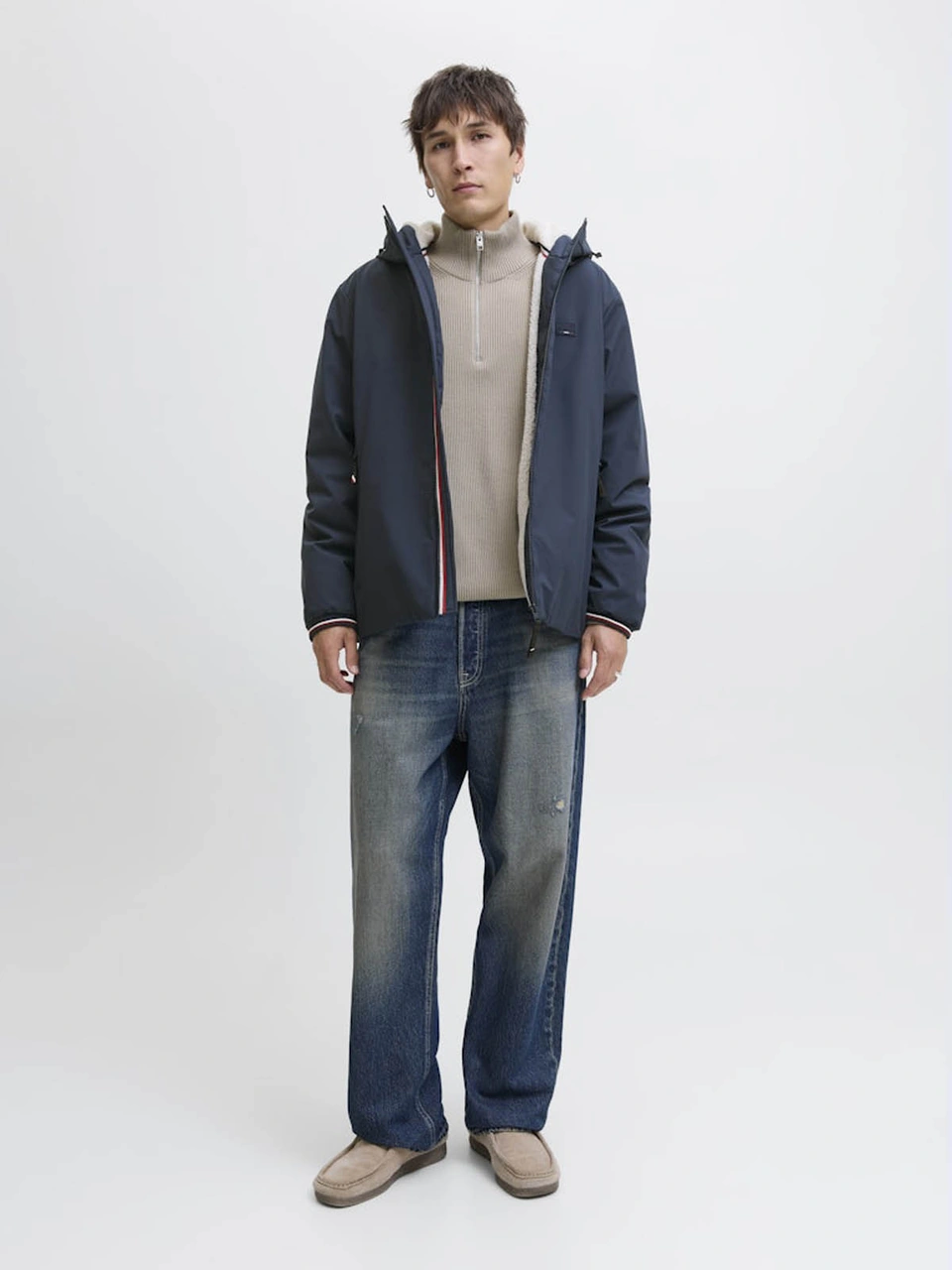 Jack & Jones Jprblualves Lacivert Erkek Mont 12280512 Lacivert