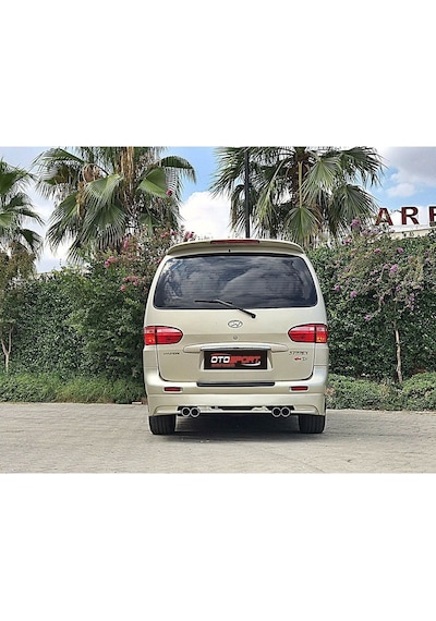 Hyundai Stareks Arka Tampon Eki Fiberglass Boyasız