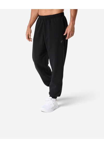Asics Fleece Relaxed Pant Erkek Siyah Eşofman Altı 2031f336-001