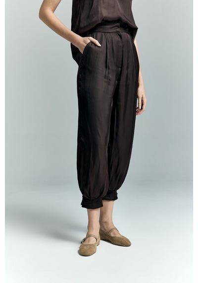 Tosca Pantolon - Kahve-137246 Kahve