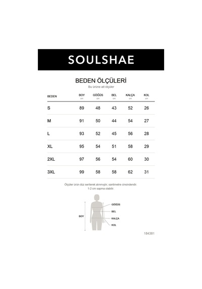 Soulshae Kadın Terikoton Kumaş Yakalı Kısa Kollu Çizgili Düğmeli Mini Elbise Mavi