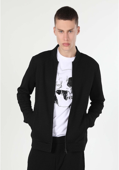 Colin's Colins Slim Fit Erkek Siyah Ceket Cl1060261 Q1.v2 Blk Siyah