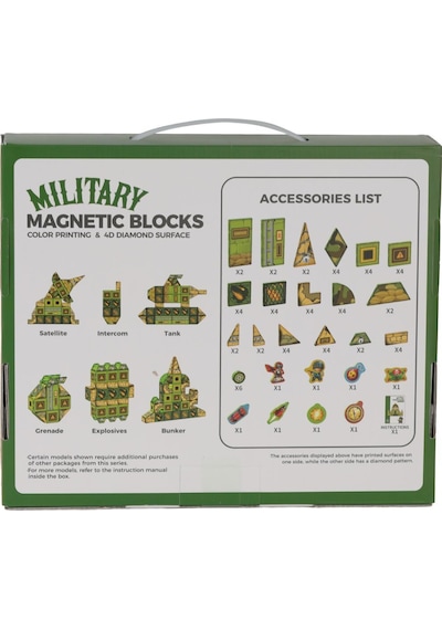 2207 Manyetik Bloklar Puzzle 68 Parça