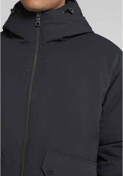 Colin's Colins Relaxed Fit Kapüşonlu Fermuarlı Astarlı Erkek Mavi Mont Cl1082380 Q1.v1 Inv İndigo