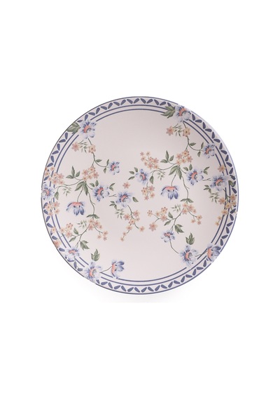 Keramika Botanica Pasta Tabağı 20 Cm 4 Adet 22015-16 Çok renkli