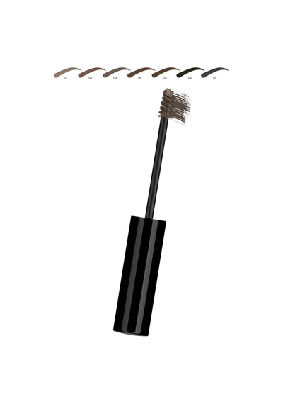 Brow Color Tinted Eyebrow Mascara No: 02 Light Brown - Kaş Maskarası