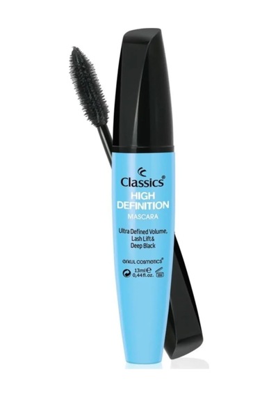 Classics High Definition Mascara, Doğal, Uzun, Tek Tek Ayrılmış Ve Belirgin Kirpikler Çok Renkli