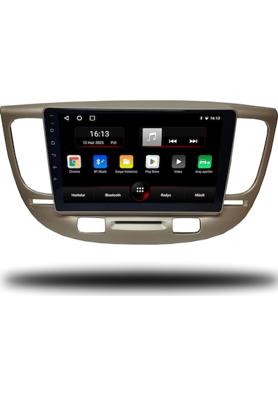 Avaydel Kia Rio Android Carplay Multimedya 2004-2007 8GB RAM + 128GB Hafıza + 4 Çekirdek