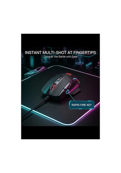 Vıper M925 24000dpı,paw3311,1000hz Anket Hızı Kablolu Oyuncu Mouse