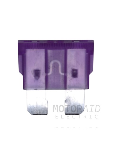 100 Adet 35a Mor Standart Oto Bıçak Sigorta 12v - 32v Dc 35