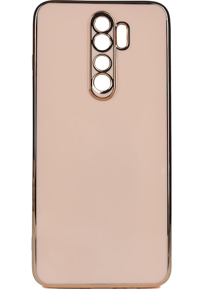 Xiaomi Redmi Note 8 Pro Parlak Kenarli Bark Silikon Kilif 547681037
