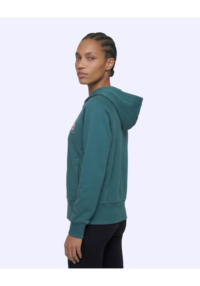 Kappa Milas Full Zip Kadın Yeşil Regular Fermuarlı Eşofman Üstü