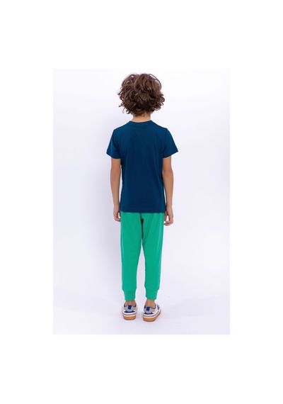Spiderman Lisanslı Uzay Mavisi Erkek Çocuk Pijama Takımı 5274-28972 Mavi