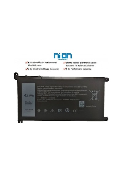 Nion Dell İnspiron 3593 Notebook Batarya - Pil