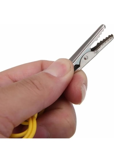 12v Araç Oto Araba Kontrol Test Kalemi Timsah Ağızlı Oto Elektrik Kontrol Kalemi Metal Gövdeli 6 24v