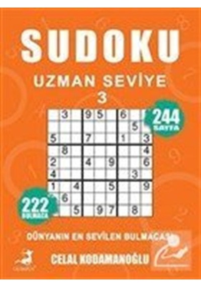 Sudoku Uzman Seviye 3 - Bertan Kodamanoğlu