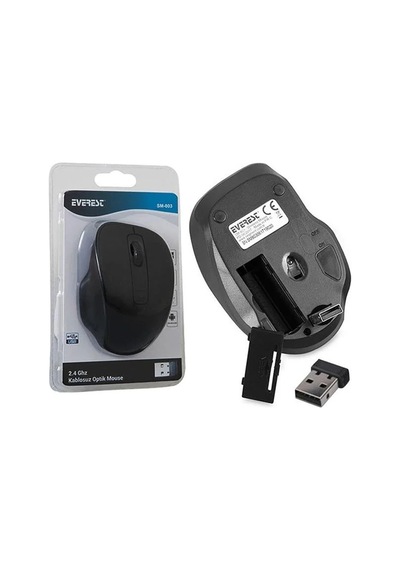 Everest Sm-803 800/1200/1600 Dpi Usb Kablosuz Mouse