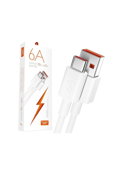 Powerway M6 Type-c To Usb-a Pd 1 Metre Şarj Data Kablosu