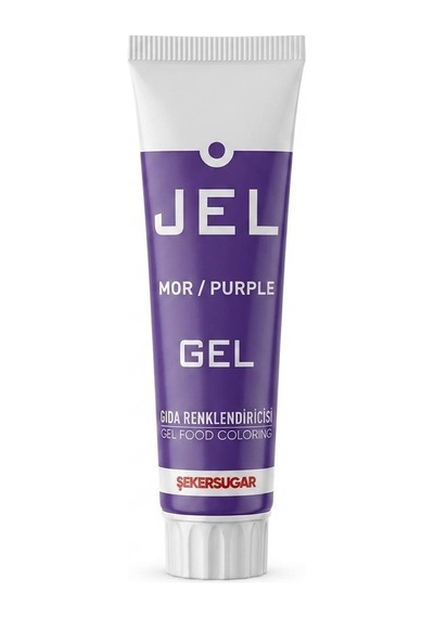 Şeker & Sugar Mor Jel Gıda Boyası Renklendiricisi 100 G