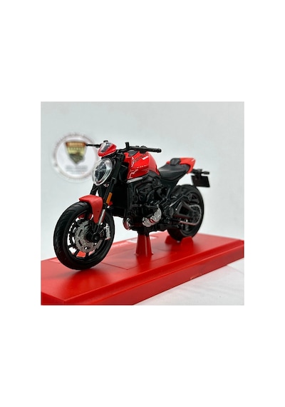 Ducati Monster Maket Motor - 1:18 Maisto Diecast Kırmızı