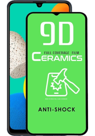 Samsung Uyumlu Galaxy M32 Seramik Nano Tam Ekran Koruyucu