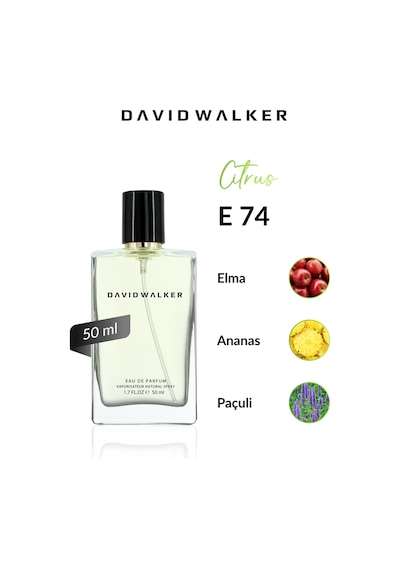 David Walker E74 Parcorus Erkek Parfüm EDP 50 ML