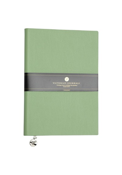 Smyth Classic Esnek Kapak Çizgili Defter, 14.8x21 Cm -açık Yeşil Genel