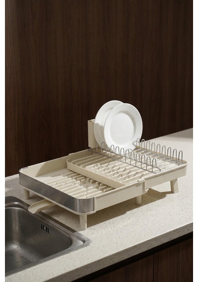 Acar Aqua Krom Kaplama Elektroforez Sürgülü Bulaşıklık 54 Cm Wrk-10281 Krem