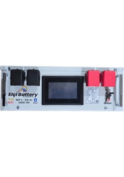 Elçi Battery 51.2v 105 Ah Lifepo4 Lityum Prizmatik Akü