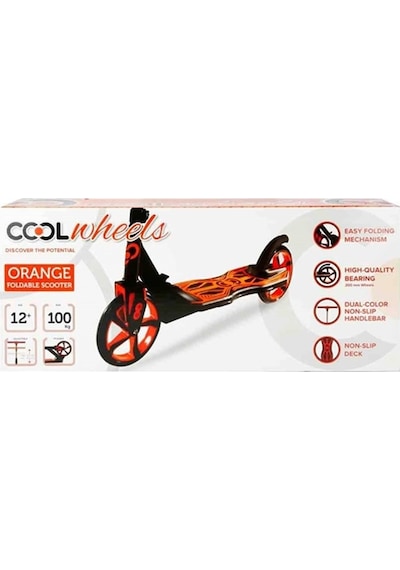 Furkan Toys Cool Wheels 12+ Yaş Katlanır Scooter