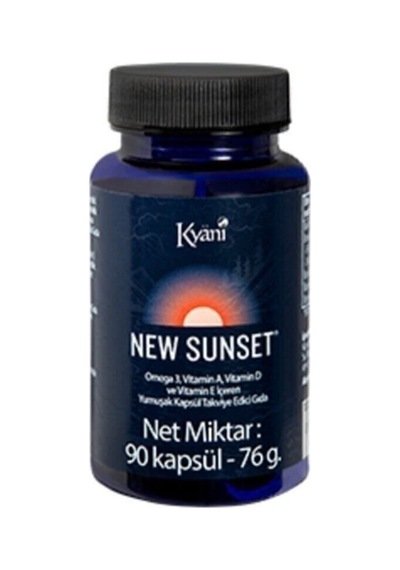 New Sunset Omega3 90 Kapsül