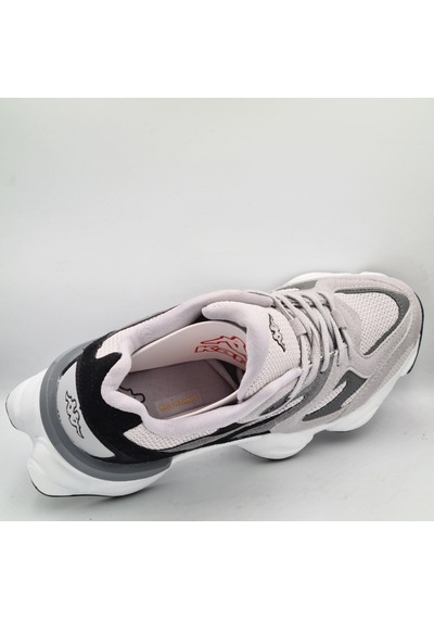 Kappa Puerto Gri Erkek Sneaker Spor Ayakkabı Gri